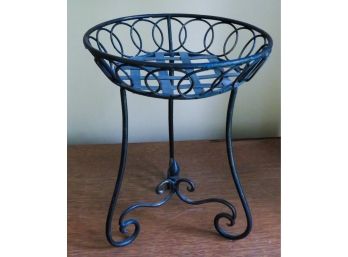 Wrought Iron Plant Stand - 12' Tall