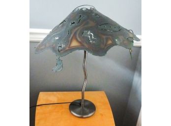 Stunning Metal Table Lamp - L19' X H20'
