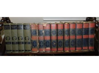 Assorted Lot Of Vintage Charles Dickens And Mark Twain Books