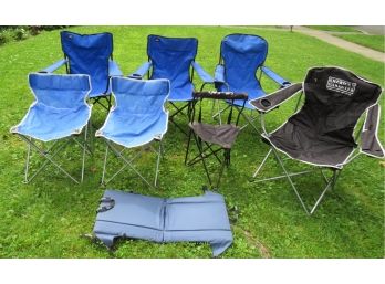 Lot Of 8 Camping Chairs