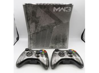 Xbox 360 Console W/ 2 Controller And Plugs