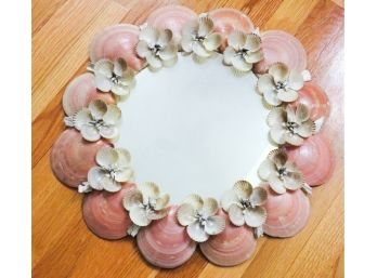 Flowers From The Sea - Mirror - By Fran Barlow - 22' Round
