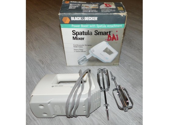 Black And Decker Spatula Smart Mixer With Box
