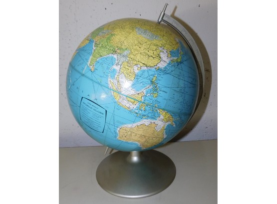 Rand Mcnally World Globe On Stand