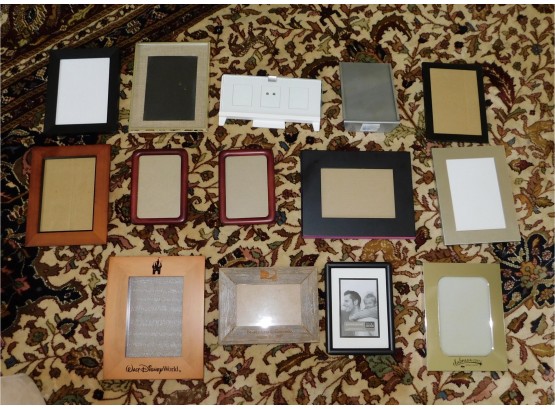 Assorted Lot Of Picture Frames