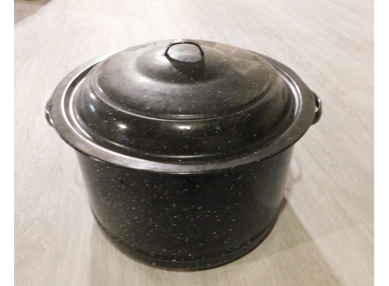 Enamel Large Roasting Pot With Lid