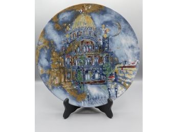 Lovely Jerusalem Pattern Decorative Plate #25/100