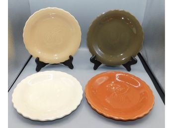 Set Of Tag Fall Pattern Decorative Plates