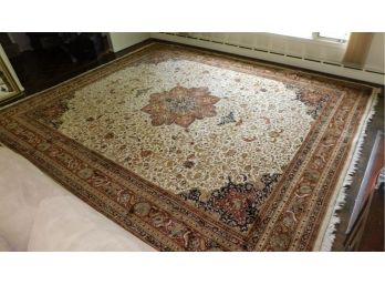 Gorgeous Hand Made Wool Rug Pakistan/India Large Area Rug 175L X 148W