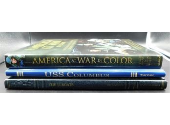 Assorted Military Books - Set Of Three