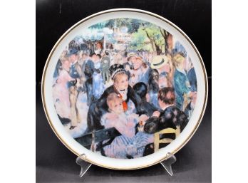Limoges France Renoir Decorative Plate - 'le Moulin De La Galette'