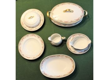 Vintage 1950s Tk Thuny Dinnerware Czechoslovakia - 6 Pieces