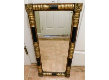 Vintage Colonial Style Framed Mirror