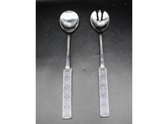 Rare Velvet By Stanley Roberts Stainless Serving Spoons