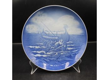 Royal Copenhagen Commemorative Viking Porcelain Plate - Limited Edition