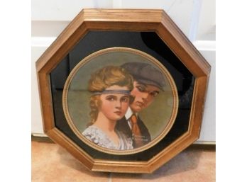 Norman Rockwell 'Meeting On The Path' Collectors Plate 10th In Rediscovered Women Collection