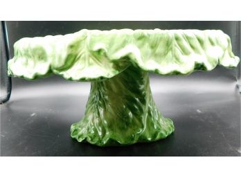 Cabbage Patch - Cabbage Leaf Cake Stand
