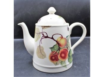 Spode China Tall Teapot - Fruit Haven