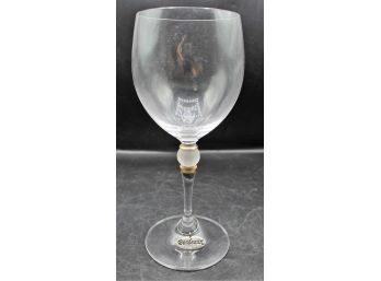 Vintage Bordeaux Crystal Wine Glass