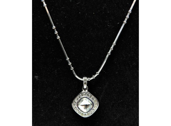 Touchstone Crystal Member Of The Swarovski Group Necklace - NEW
