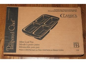 Pampered Chef Mini Loaf Pan -NEW In Original Box