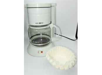 Vintage Mr. Coffee Model PR15 10 Cup Coffee Maker With Coffee Filters