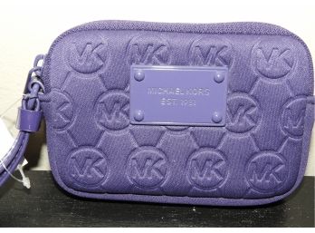 Michael Kors Electronics Purple Neoprene Wristlet - NEW