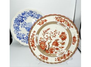 Copeland Spode 'old Salem' & Copeland Spode 'India Tree' Decorative Plates