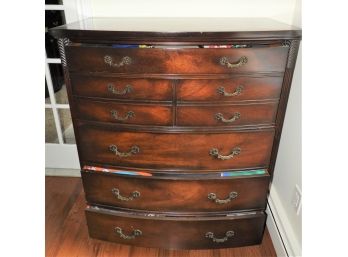 Vintage Mahogany 'dixie' 5-drawer Wood Dresser