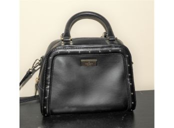 Kate Spade New York Black Leather Hand Bag