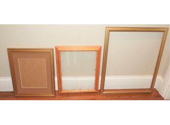 Assorted Set Of 3 Picture Frames