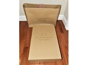 Burberry Gift Bag & Gift Box
