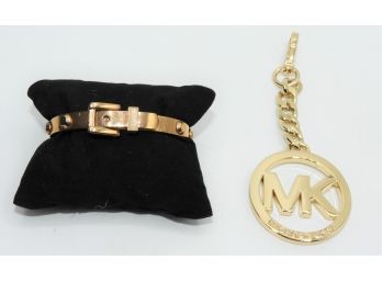 Michael Kors Bracelet & Keychain/bag Accessory