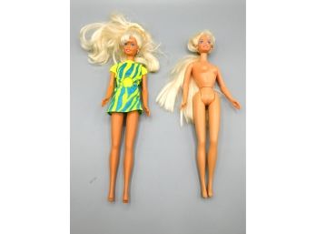 Vintage Pair Of 1966 Barbie Dolls
