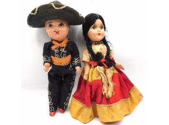 Pair Of 2 Children's Dolls