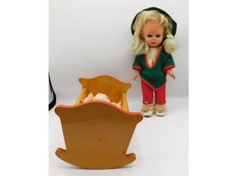 Antique Porcelain Children's Doll's - Pair Of 2
