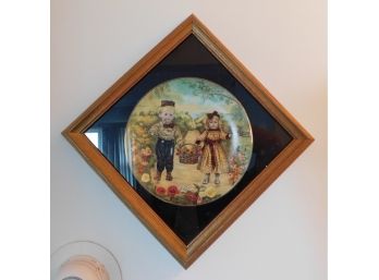 Cynthia Knapton 'A Basket Of Love' - Decorative Framed Dish