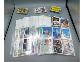 Large Variety Lot Of Vintage Baseball Cards