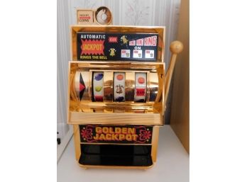 Golden Jackpot Automatic Toy Slot Machine