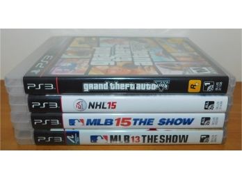 PlayStation 3 Lot Of Assorted Video Games