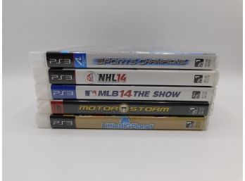 Play Station 3 Lot Of Assorted Video Games