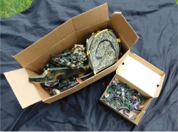 Assorted Lot Of Army Men Toys