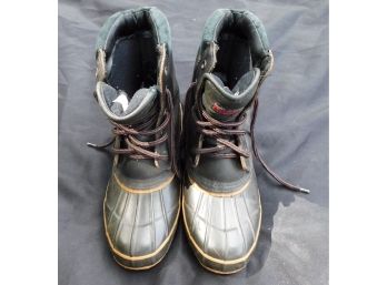 Cherokee Brown Duck Boots Steel Shank Winter Boots - Men's Size 7