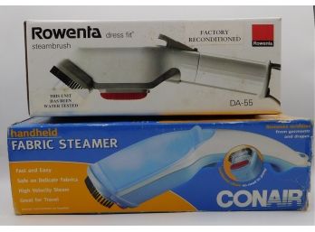 Conair GS15RN Handheld Fabric Steamer & Rowenta DA-55 Dress Fit Steam Brush