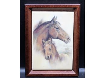 Race Horse II By Ruane Manning Framed Printed Wall Art Equestrian Lover