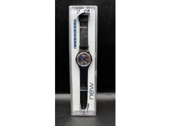 Rare Original Swatch Watch, SAB100 Automatik, BLACK MOTION - New In Box