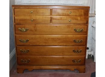 Mid Century Forest Solid Maple 3 Drawer Chest
