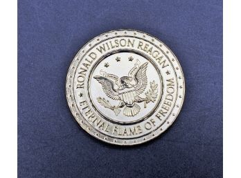 Ronald Wilson Reagan Eternal Flame Of Freedom Coin