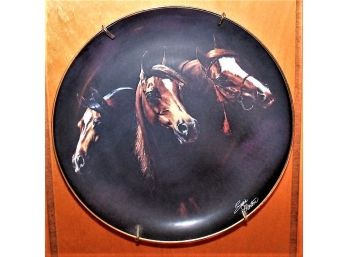 Rare Entering The Light Plate By Susie Morton, Noble And Free Collection, 1993, The Danbury Mint