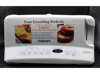 Brand New Cuisinart Custom Control Total Touch Electronic Toaster Model CPT-65